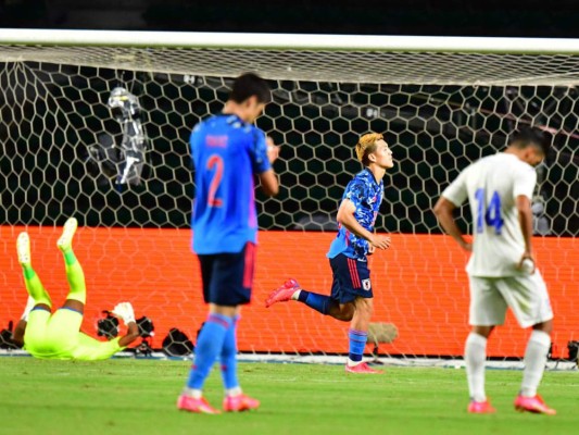 Selección Sub 23 de Honduras cae ante Japón en duelo de preparación