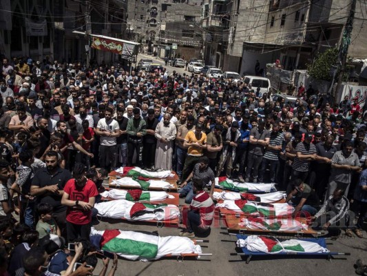 Cronología del miedo y luto que dejan ataques iniciados en las calles de Jerusalén y que se extendieron a Gaza (FOTOS)