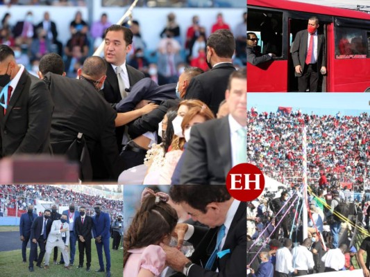 La investidura de Xiomara Castro estuvo llena de muchos momentos para la historia, pero además hubo otros pequeños detalles que pasaron desapercibidos para la mayoría y te los presentamos a continuación. Fotos: David Romero/Johny Magallanes/Alejandro Amador/Efraín Salgado.