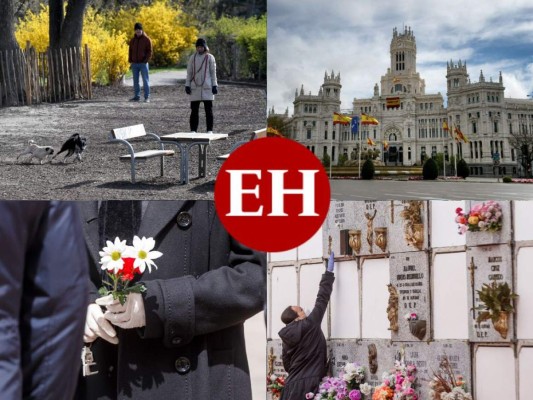 FOTOS: España sigue desierta, llora sus muertos y limpia sus calles ante coronavirus