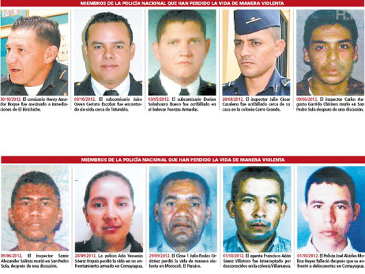 Diez oficiales de Policía han sido asesinados