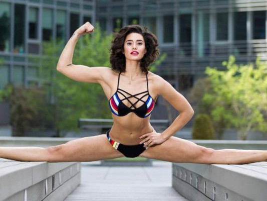 Bianca Brigitte, la hermosa hija de Jean Claude Van Damme sigue sus pasos