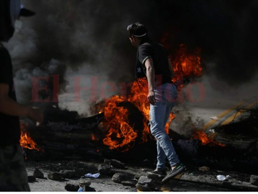 Las imágenes más impactantes que dejó la protestas de este viernes en Honduras