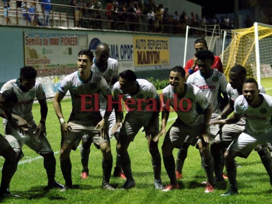 Juticalpa humilló 3-0 a Marathón en la jornada 13 del Apertura en el Juan Ramón Brevé Vargas