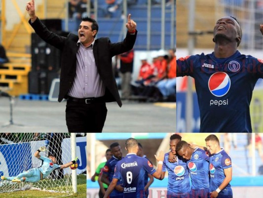 Así sería el 11 que presentaría Motagua esta noche ante Herediano en la final de la Liga Concacaf