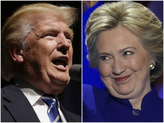 Trump pide a los republicanos que 'no miren' el discurso de Clinton