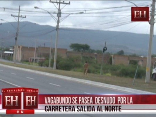 Se pasea como 'Adán' por el Valle de Amarateca en Honduras