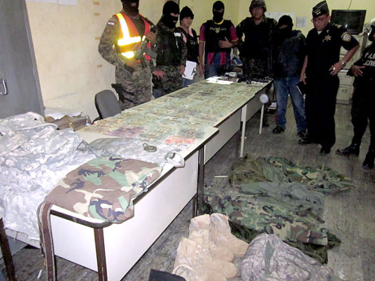 Caen supuestas células de Los Zetas en allanamiento militar en Honduras