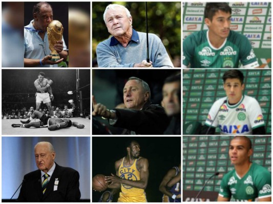 ¡Triste! Estos son los personajes que el deporte lloró en 2016