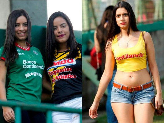 Hermosas catrachas adornan la jornada 14 de la Liga Nacional