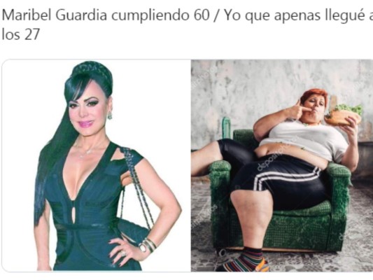 Los memes por el cumpleaños 60 de la costarricense Maribel Guardia