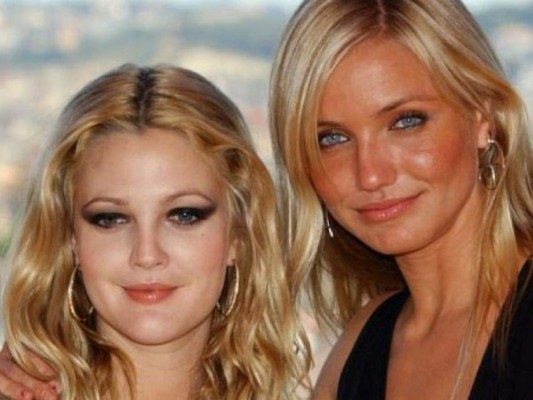 FOTO: Drew Barrymore y Cameron Díaz se muestran sin una gota de maquillaje