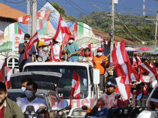 Así fue la caravana en honor a Francisco 'Paquito' Gaitán, alcalde de Cantarranas