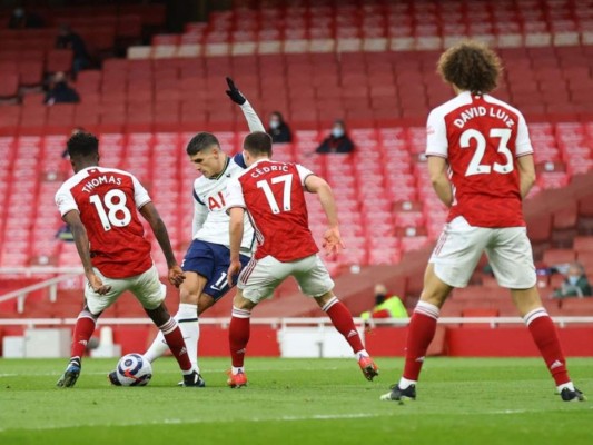 Mirá el golazo de rabona de Erik Lamela que apunta al mejor gol del año