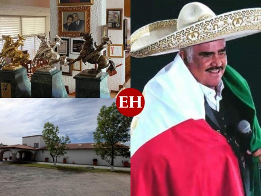 En la propiedad de 500 hectáreas hay caballerizas, rodeo, kioscos y la casa del gran 'Charro de Huentitán'. Fotos Instagram y Archivo Milenio Jalisco