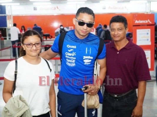 Así fue la salida de la Selección de Honduras a Paraguay