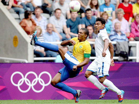 Honduras puso en aprietos a Brasil en cuartos de final de Londres 2012