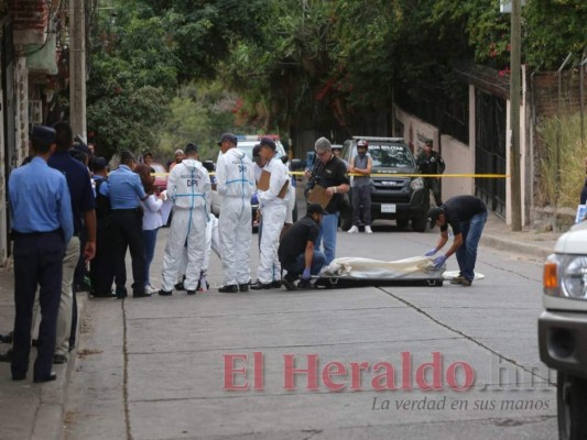 FOTOS: Escena del crimen de una pareja acribillada en barrio Buenos Aires