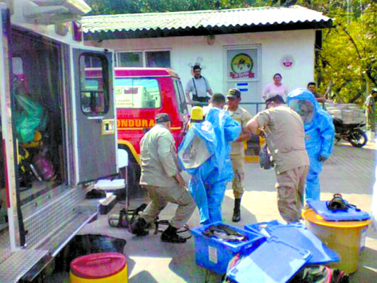 Fuga de gas amoníaco deja 16 intoxicados