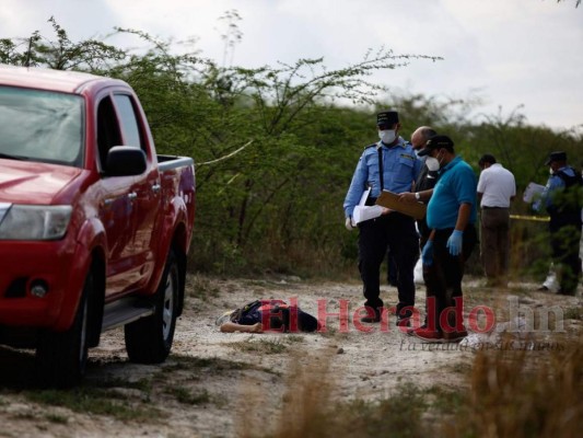 Las imágenes del atentado que dejó un muerto y un herido en Amarateca