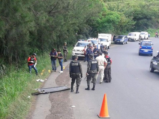 Hallan cadáver en carretera al sur de Honduras