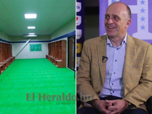 Fabián Coito pidió mejorar el camerino del estadio Olímpico de San Pedro Sula