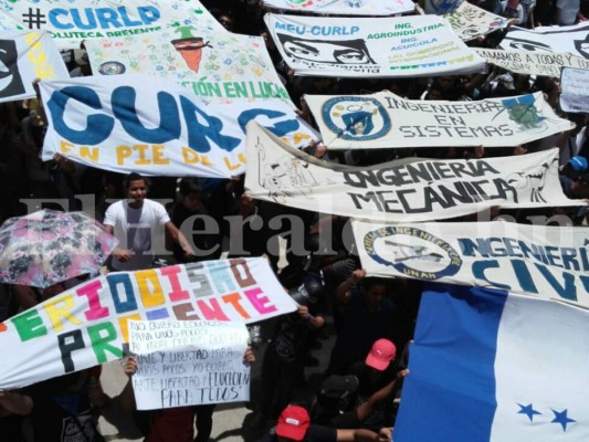 La mega marcha del MEU el domingo 10 de julio en #TGU