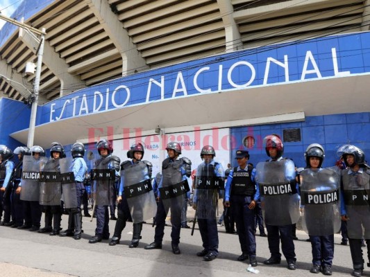 Calles cerradas para el clásico capitalino Olimpia vs Motagua&nbsp;&nbsp;