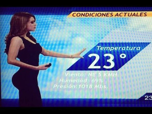 La chica del clima