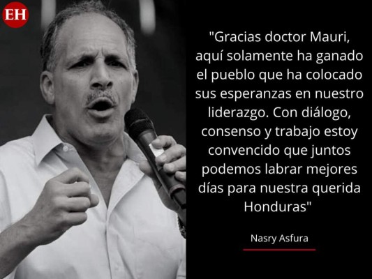 Elogios, pleitos y lucha: las frases de los precandidatos hondureños