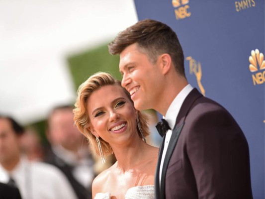 Scarlett Johansson se casa en secreto con Colin Jost&nbsp;&nbsp;