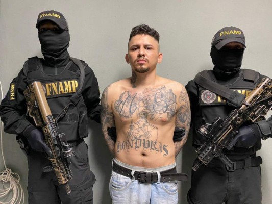 Capturan a 'El Tecla', peligroso cabecilla de la MS-13, en Villanueva