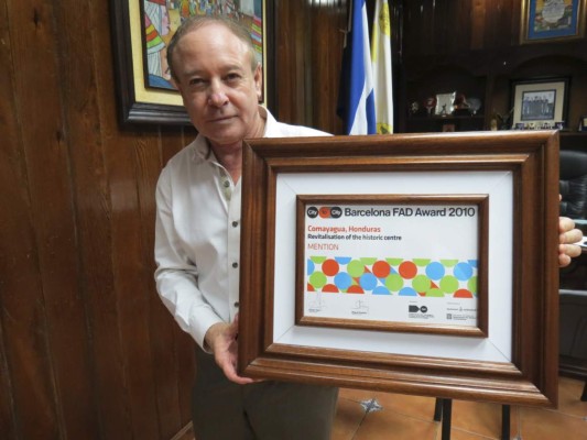 Alcalde de Comayagua recibirá distinción de España