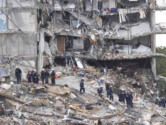 Identifican a 8 de las 11 víctimas del derrumbe en Miami&nbsp;&nbsp;