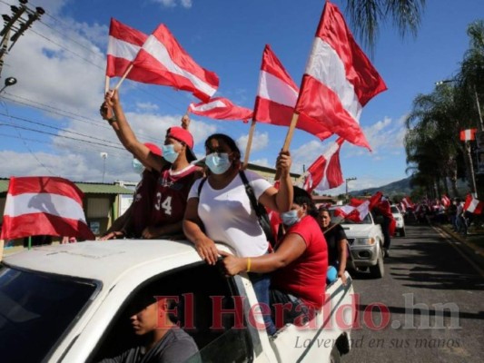 Así fue la caravana en honor a Francisco 'Paquito' Gaitán, alcalde de Cantarranas