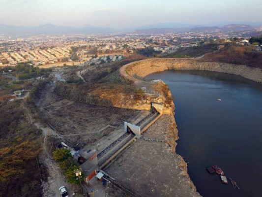 Represas de la capital de Honduras registran menos del 50% de agua
