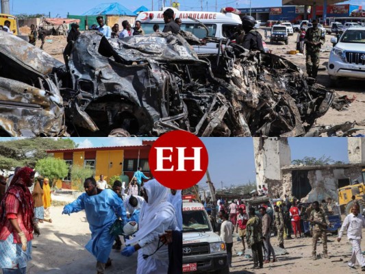 Horror en Somalia: Las imágenes del atentado que dejó unos 79 muertos