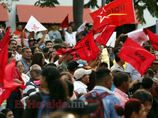 FOTOS: Así conmemoró Libre los 10 años del golpe de Estado