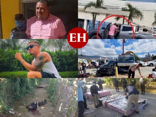 La violencia no cesa en Honduras. Esta semana se registraron varias muertes violentas, capturas y condenas. Conoce cuáles fueron los hechos que marcaron al país desde el 24 hasta el 30 de octubre. Fotos: Archivo EL HERALDO.