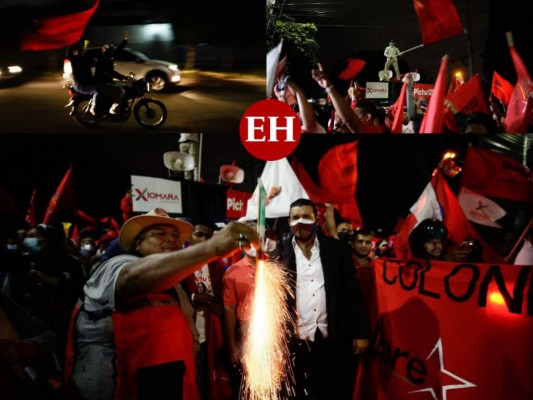 Entusiasmo y festejo en las calles por triunfo de Xiomara Castro (FOTOS)&nbsp;&nbsp;