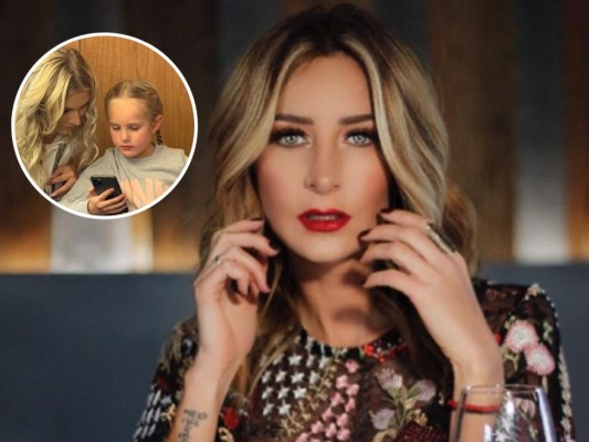 La reacción de Geraldine Bazán al ver fotos de sus hijas con Irina Baeva