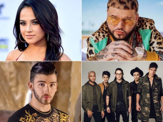 Becky G, Farruko, Manuel Turizo y CNCO juntos en Honduras