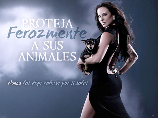 Kate del Castillo se une a campaña pro-animales de PETA