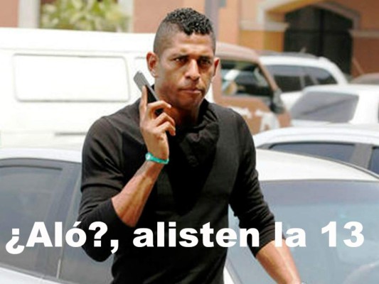 Los mejores memes del regreso de Costly a la Selección de Honduras