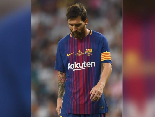 Las caras de la frustración de Lionel Messi tras caer en la Supercopa