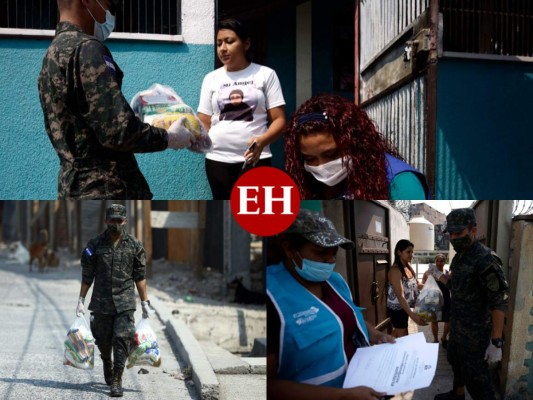 FOTOS: Entregan bolsa solidaria a vecinos de colonia Santa Isabel de la capital