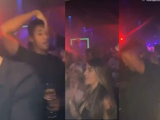 ¡Choco Lozano de fiesta! Video lo capta en una discoteca tras derrota ante el Rayo