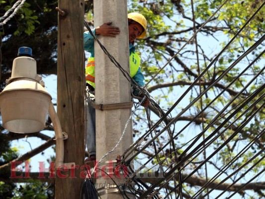 Zonas del Distrito Central y San Pedro Sula que no tendrán energía eléctrica este jueves 27 de junio
