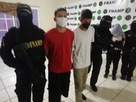 Los detenidos fueron identificados como Ángel David Acosta Amaya (18), alias 'Dominó', Eduar Camilo Rivera Moncada (19), alias 'Antónimo' y un menor infractor conocido en el mundo criminal con el alias de 'Julito'.