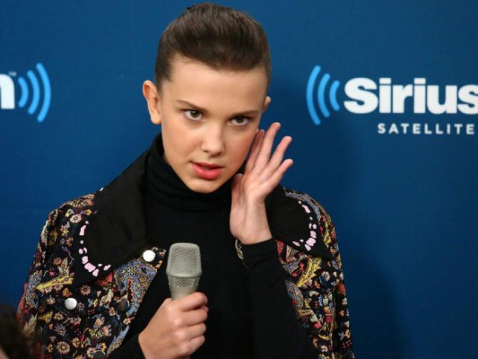 Millie Bobby Brown tiene 13 años y forma parte del elenco de la exitosa serie de Netflix 'Stranger Things'. Foto AFP